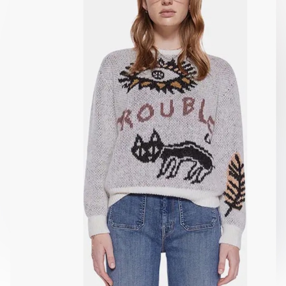 The Jumper Alpaca & Wool Blend Sweater
MOTHER Size XS